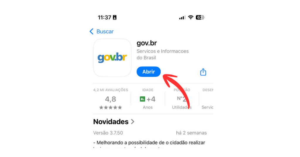 Entrar com Gov.br app